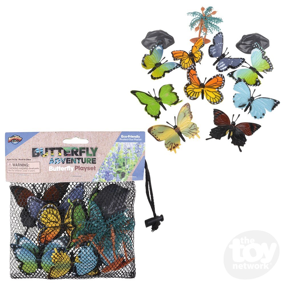 "Butterflies" in a Mesh Bag Play Set