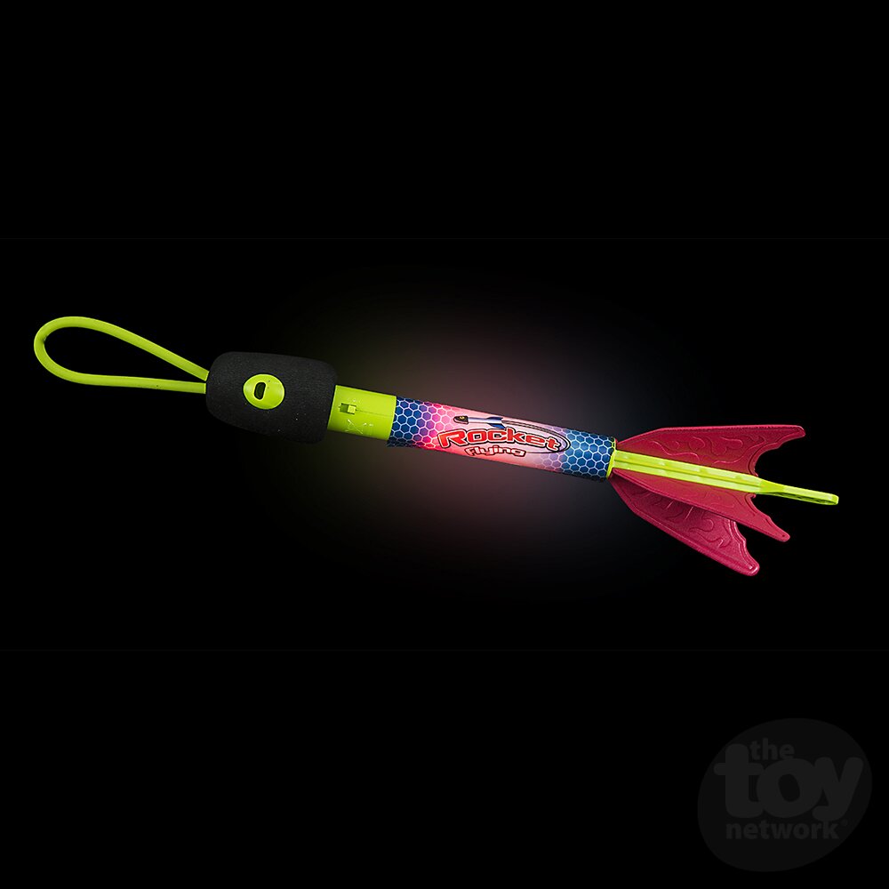 "Light-Up" Slingshot Rocket