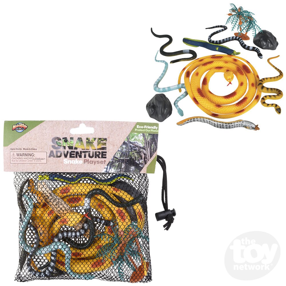 "Snakes" in a Mesh Bag PlaySet