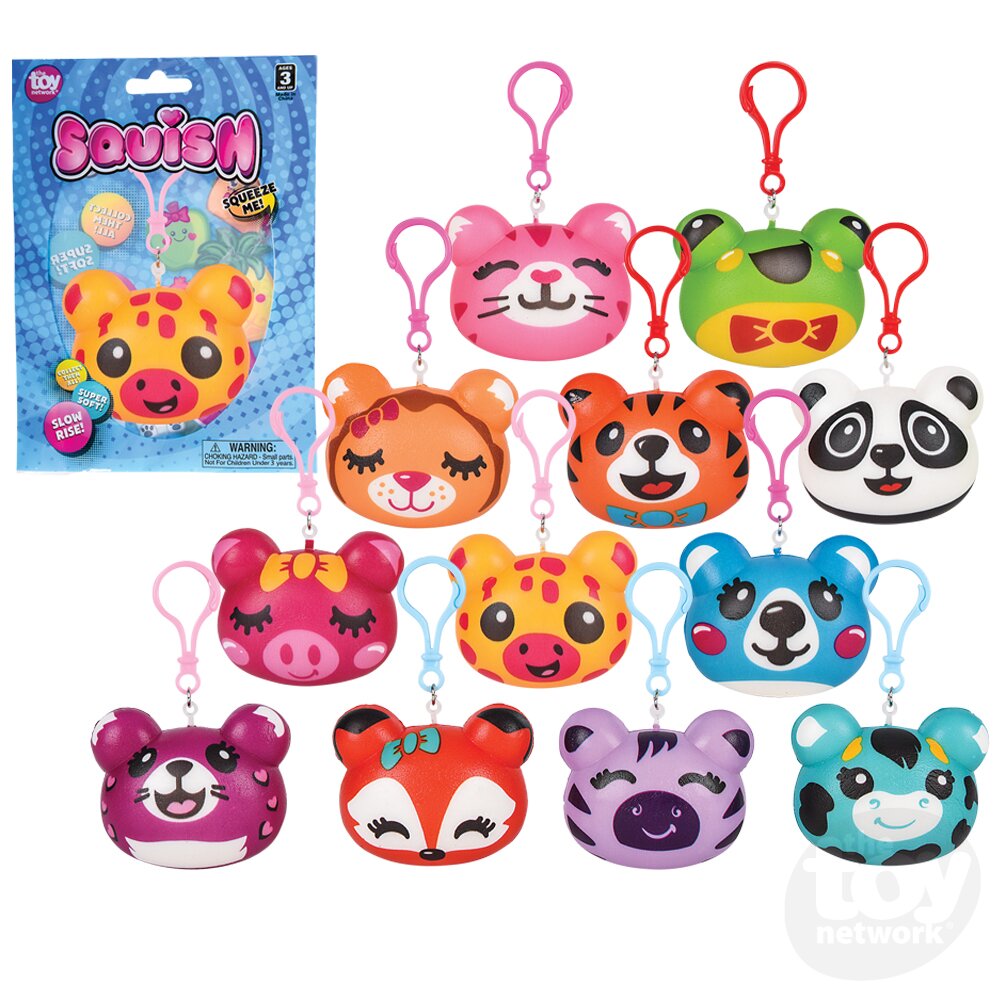 "Squish Animal" Backpack Clip
