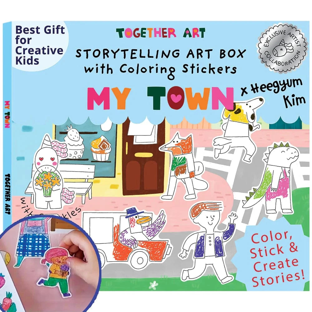 My Town Storytelling Sticker Box