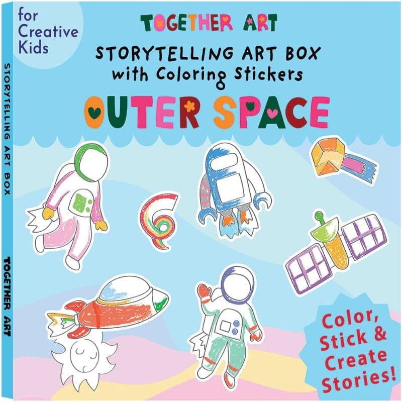 Outer Space Storytelling Sticker Box