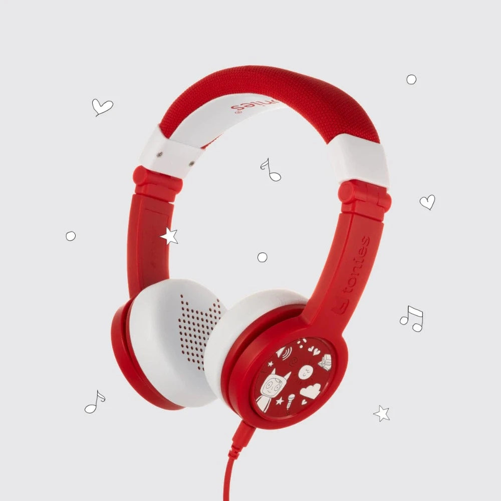 Tonie Foldable Headphones - Red