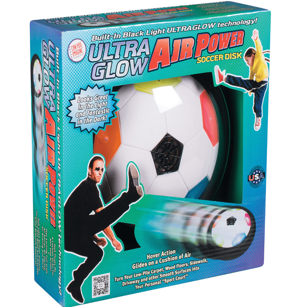 Ultra Glow Air Power Soccer Disk