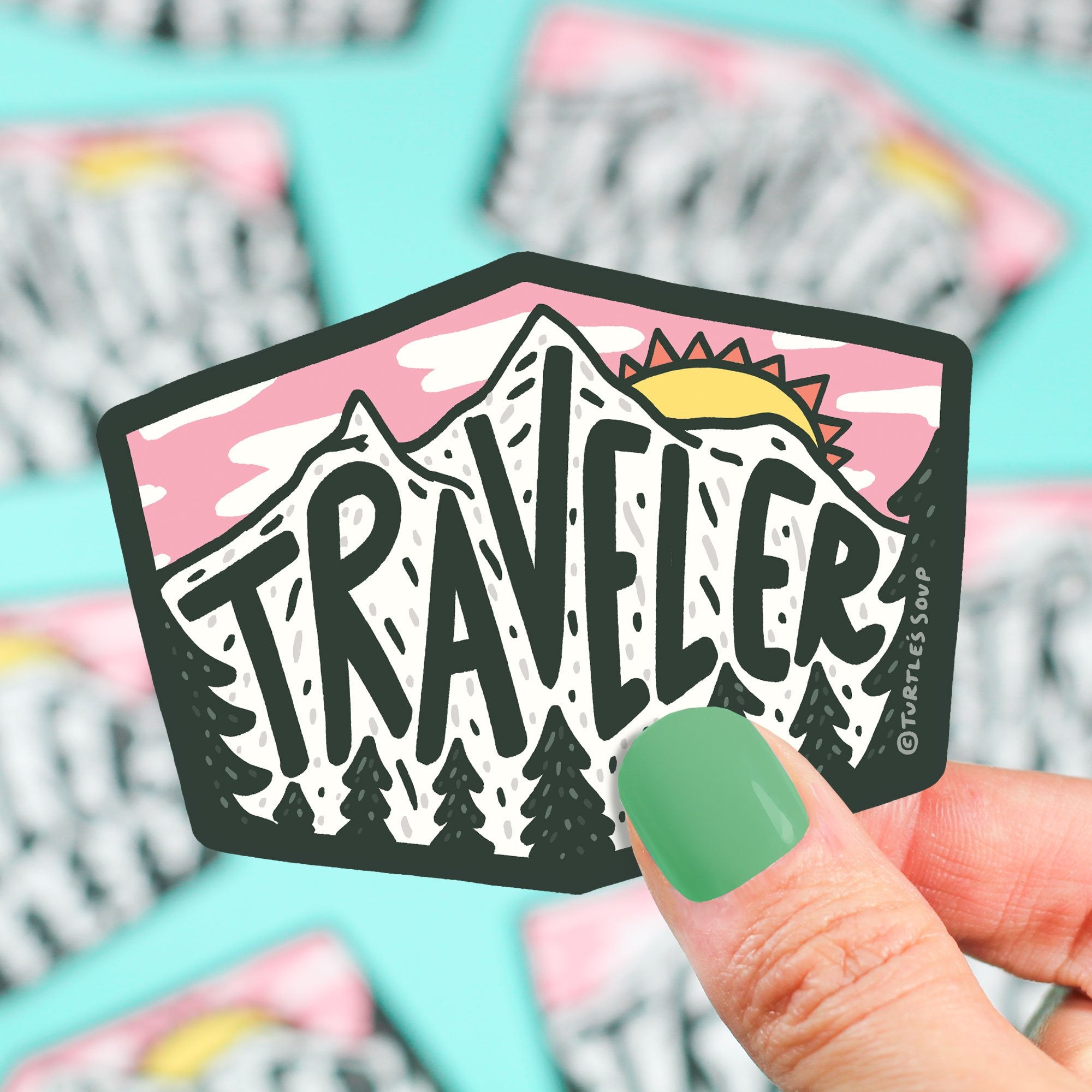 Traveler Vinyl Sticker