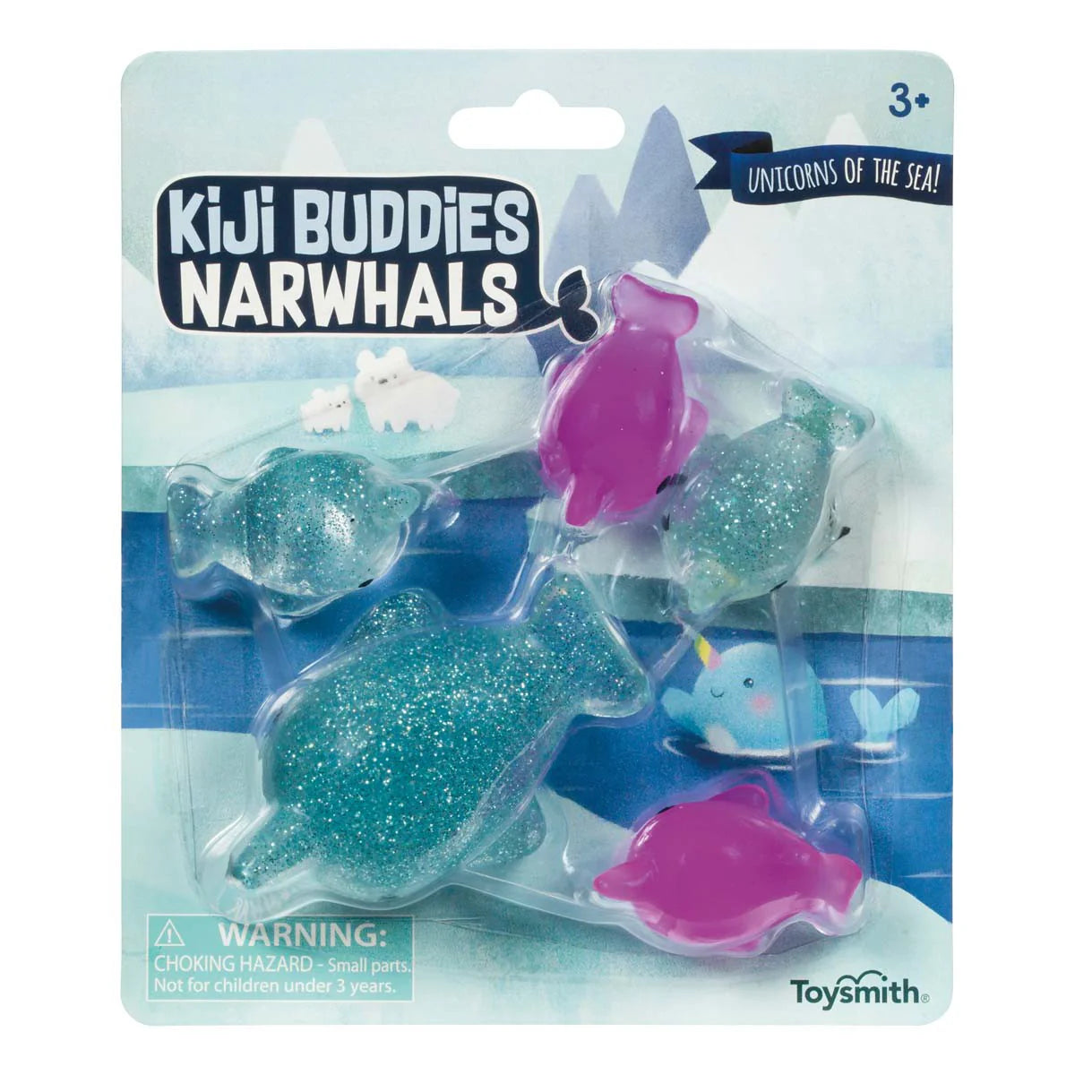 "Kiji Buddies Narwhals" Squishies