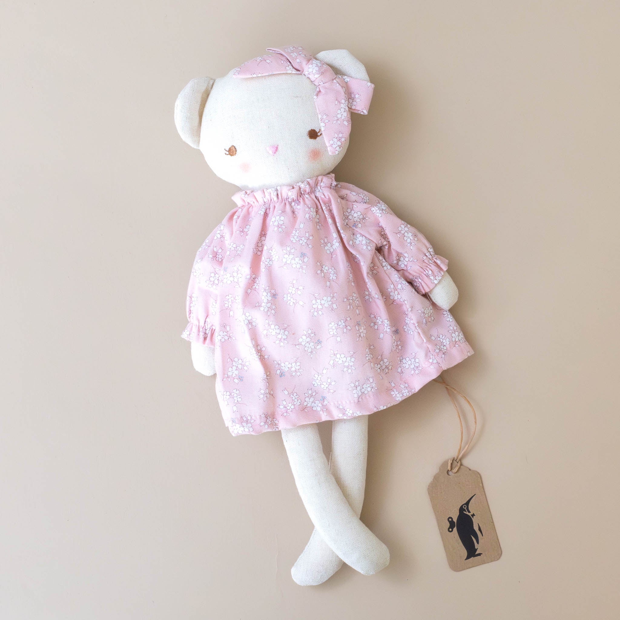 Twiggy Bear | Pink Floral
