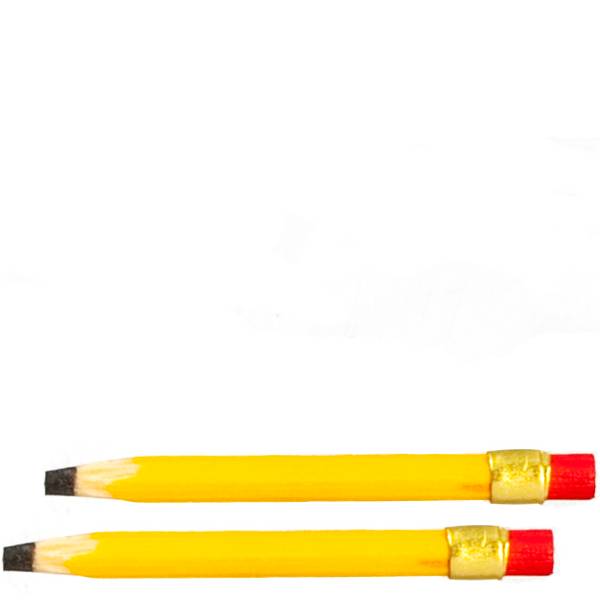 2 Dollhouse Miniature Pencils