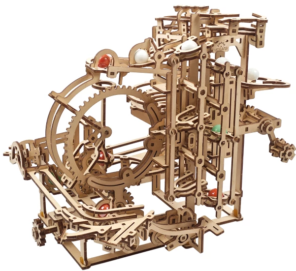 UGears Marble Run Stepped Hoist - 2