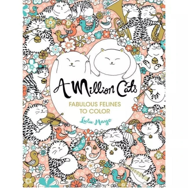 A Million Cats: Fabulous Felines to Color