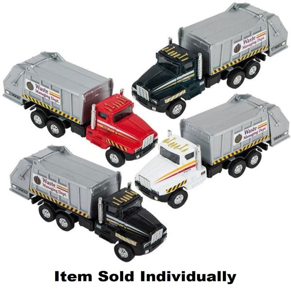 Die Cast Sanitation Truck Pullback (Assorted Styles)