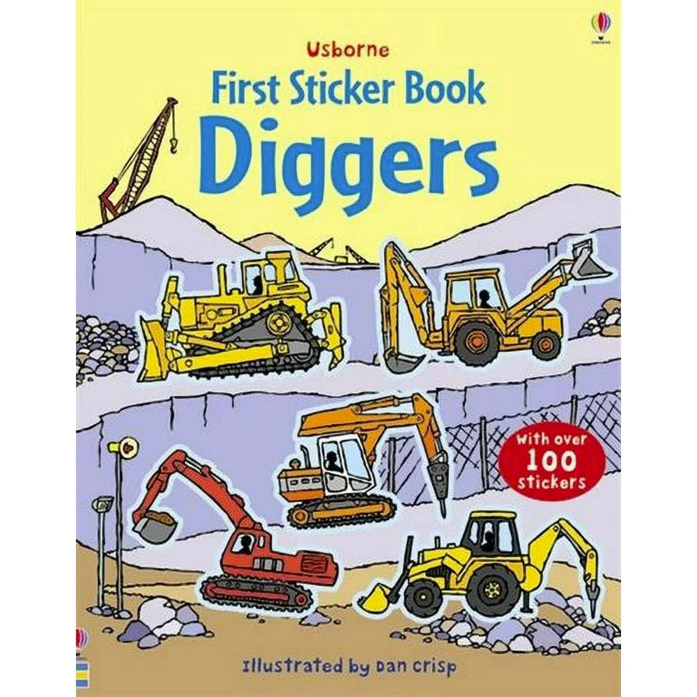 First Sticker Book - Diggers