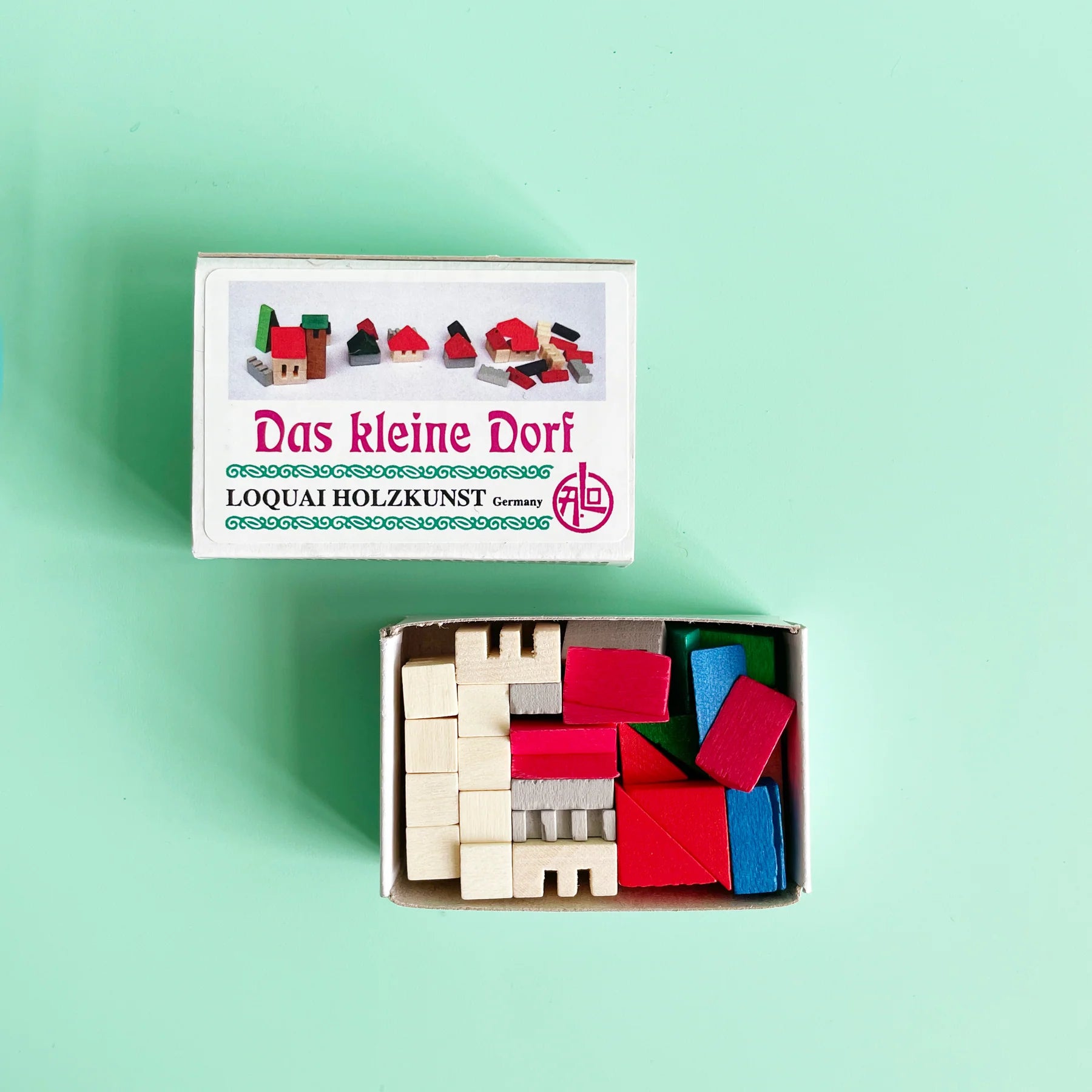Matchbox Small Village -Loquai Holzkunst