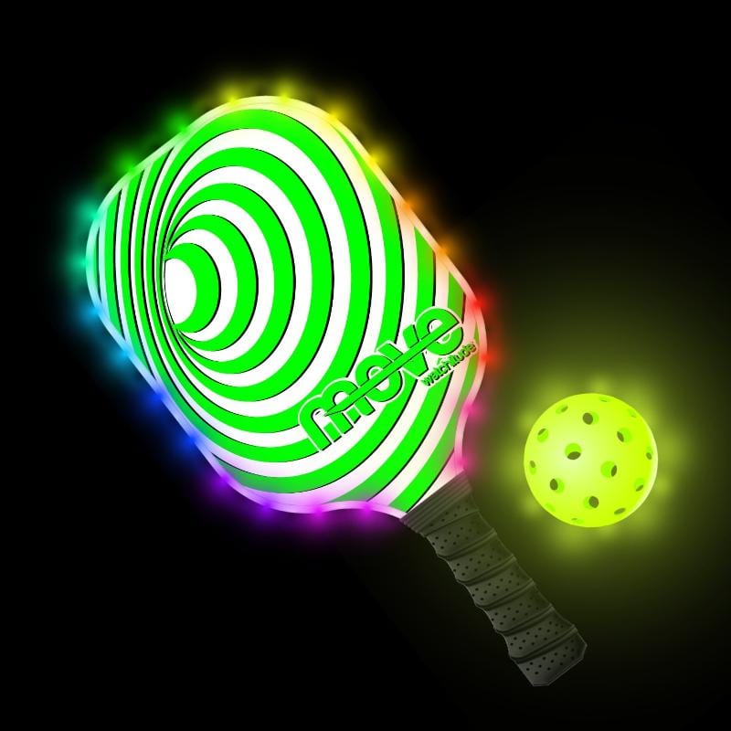 Kids LED Pickleball Paddle and Ball Set