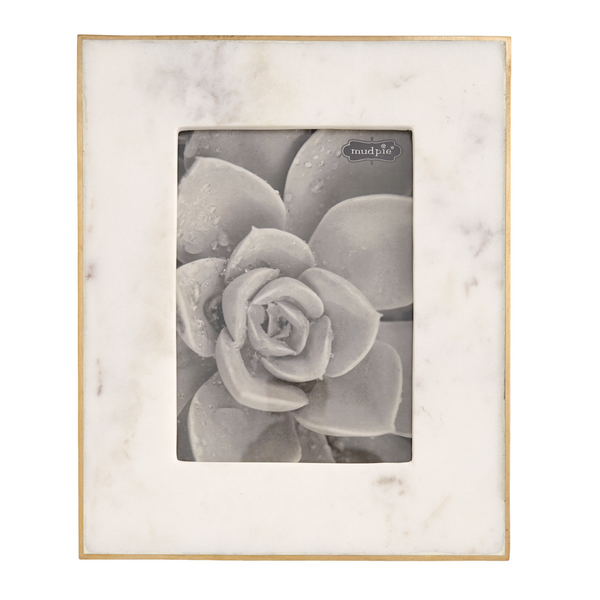 Marble Picture Frame, 4" x 6"