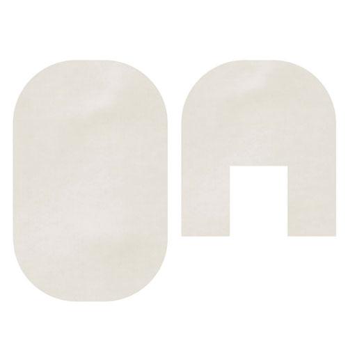 Cream Dollhouse Miniature Bathroom Rug Set
