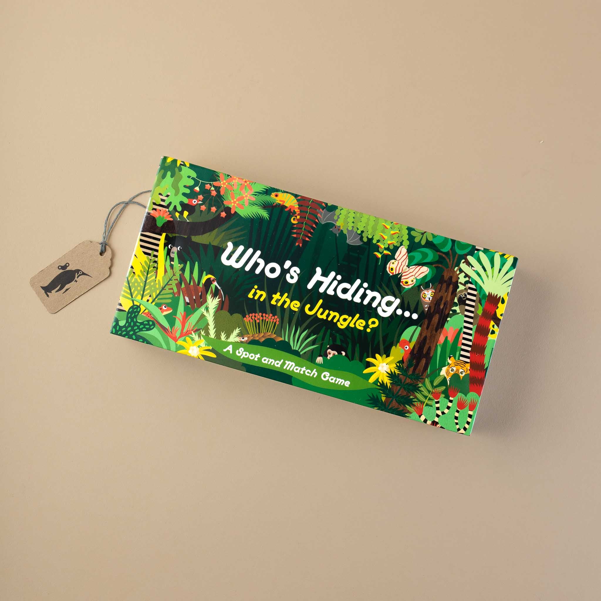 Who's Hiding in the Jungle? Spot & Match Game
