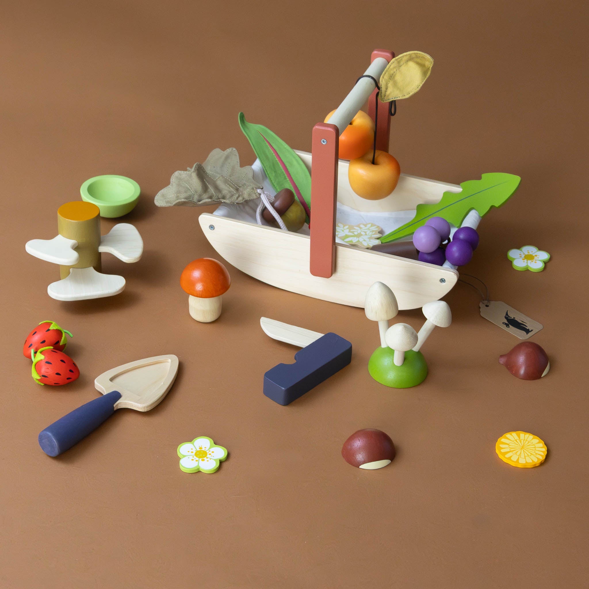 Wild Wood Foraging Trug Play Set