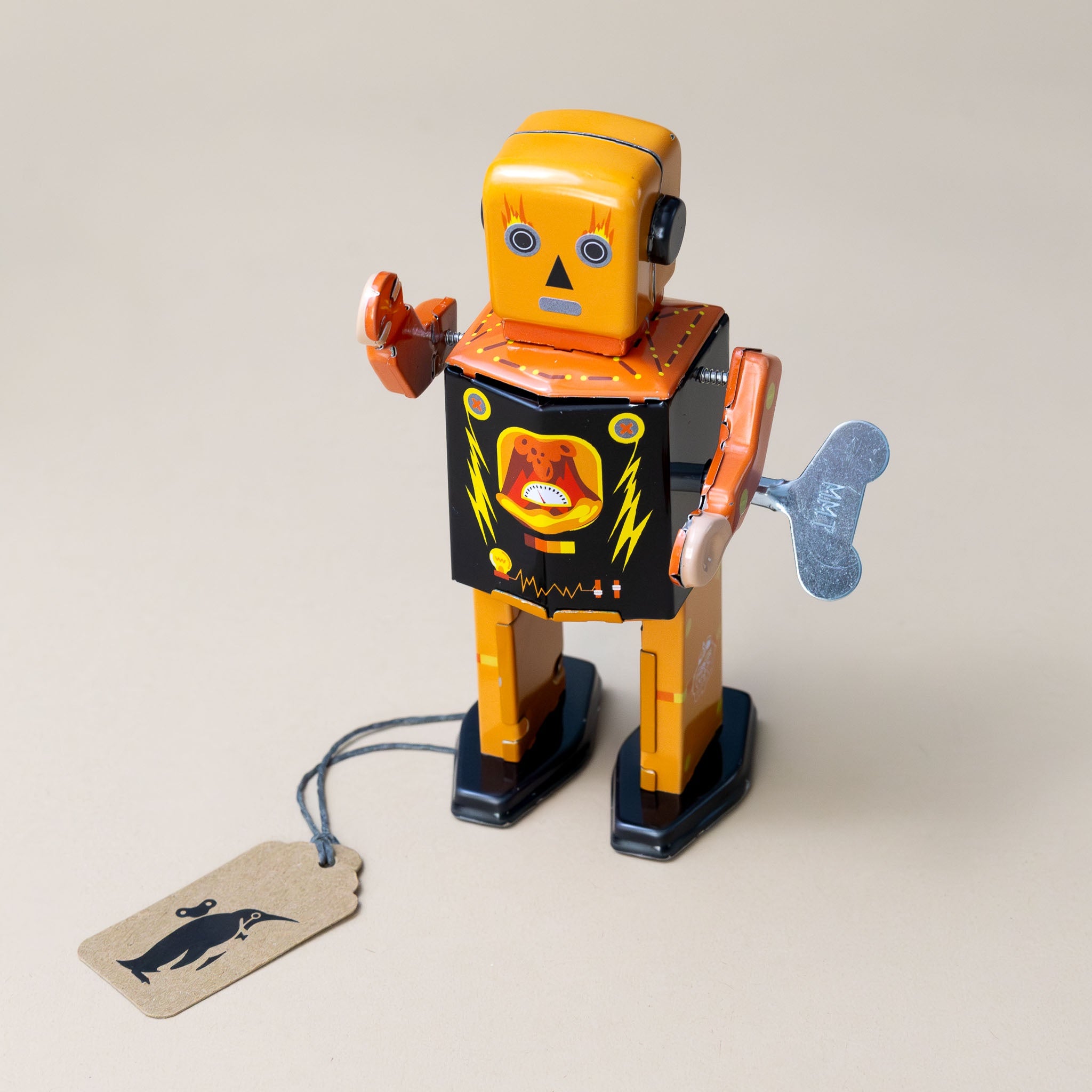 Wind-Up Tin Volcanobot