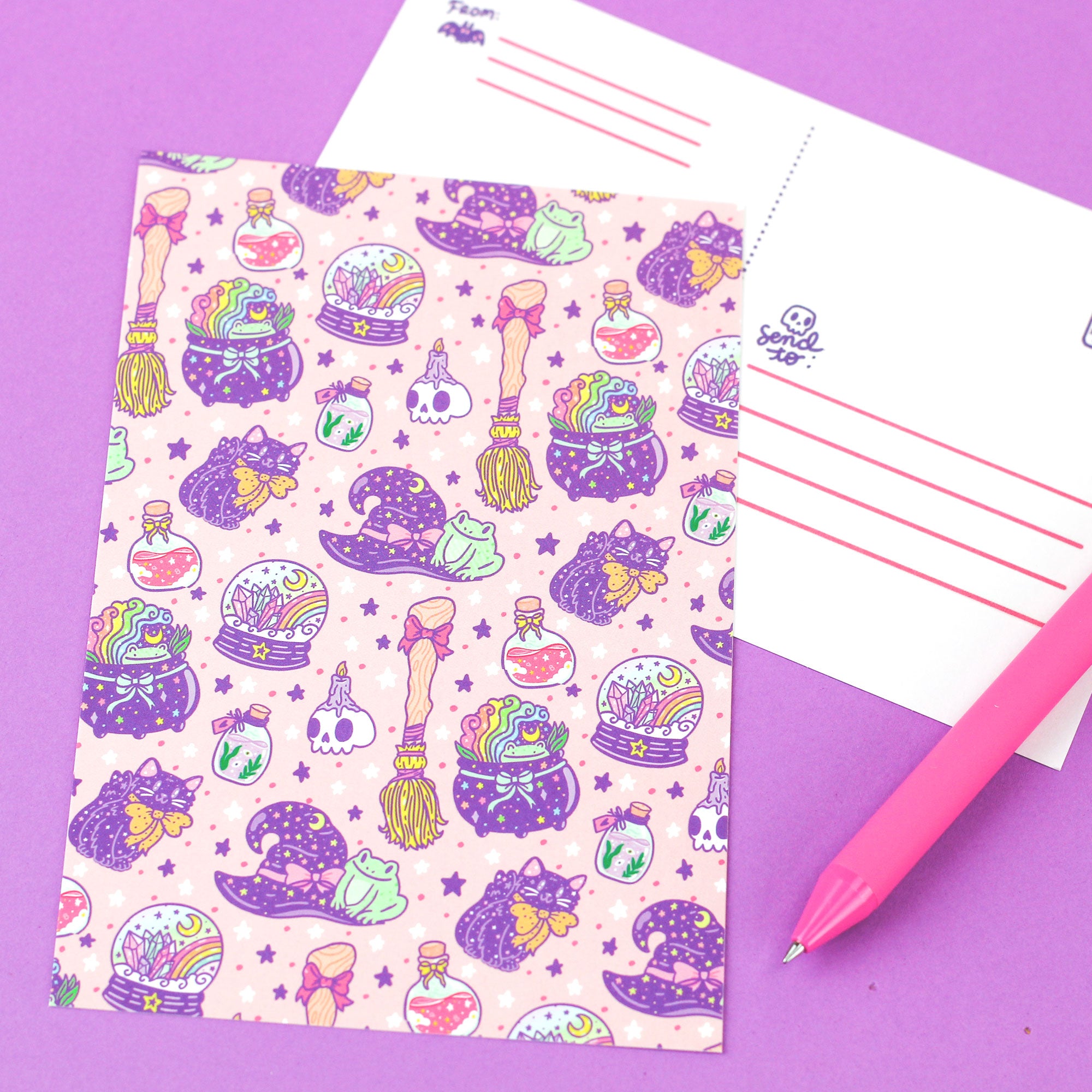 Witchy Things Postcard