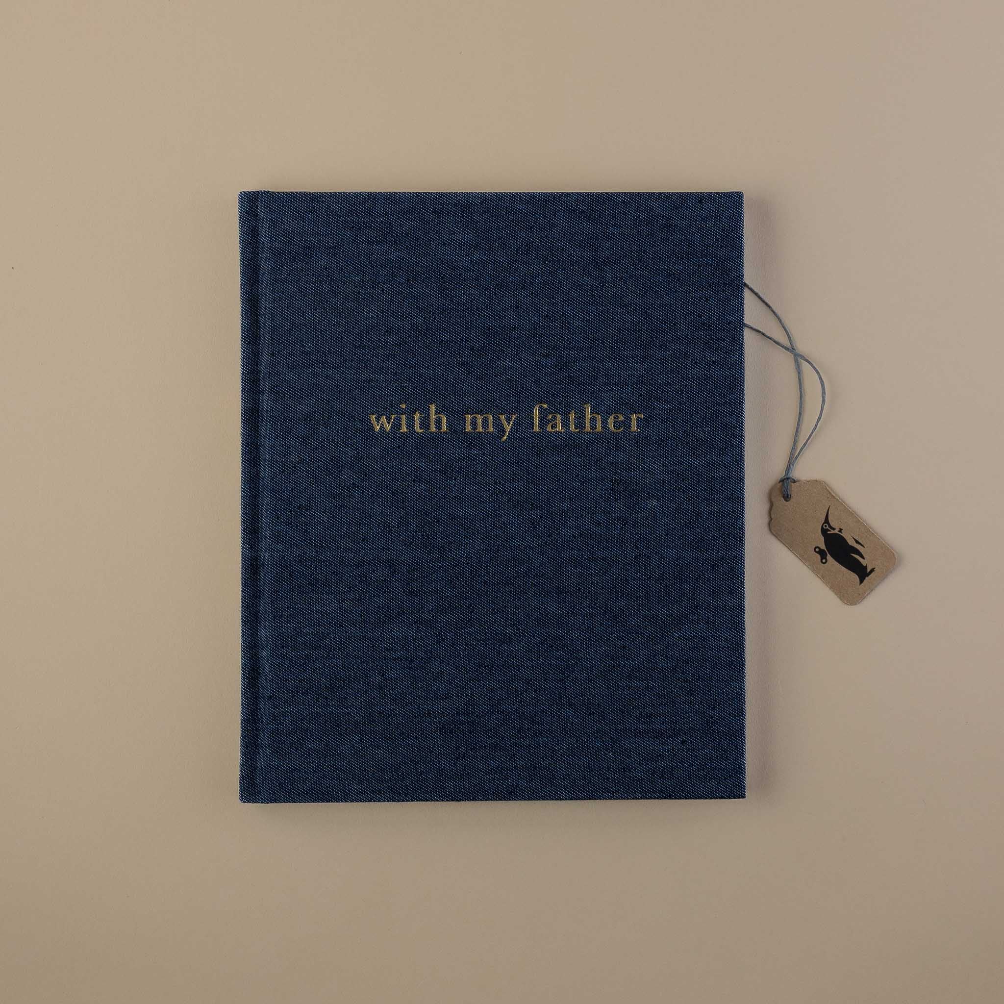 With My Father Heirloom Journal | Dark Denim
