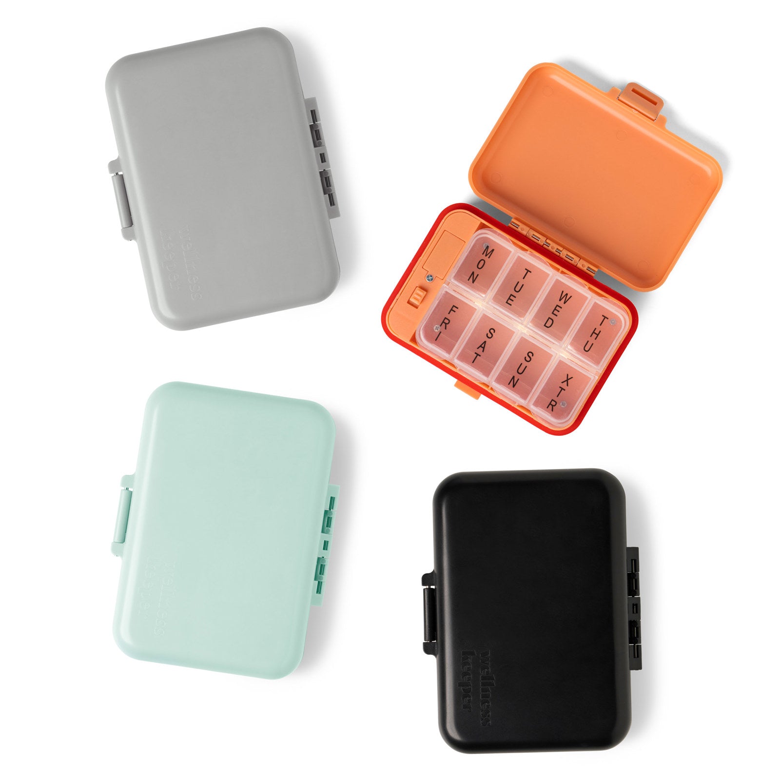 Wellness Keeper™  Light-Up Pill & Vitamin Case
