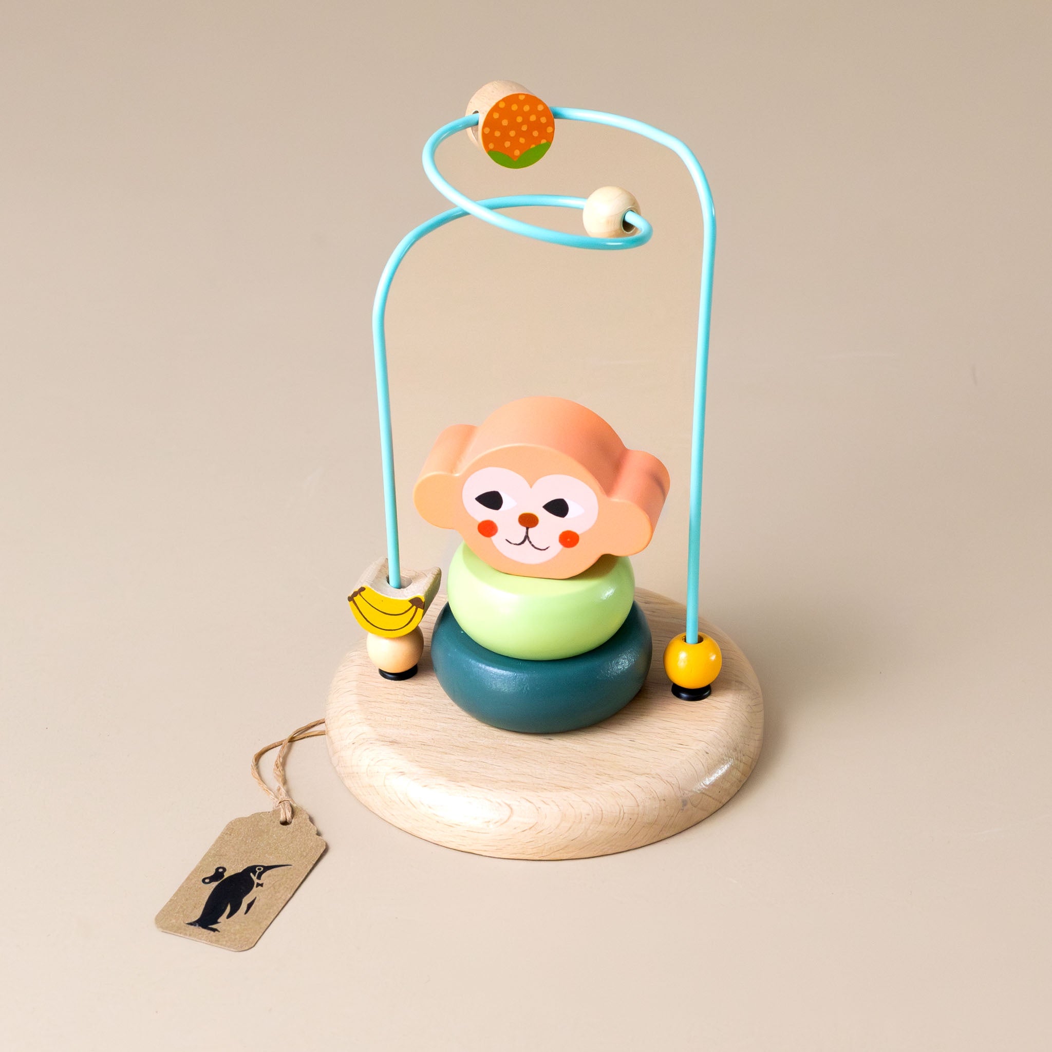 Wooden Bead-Y Activity Game | Monkey