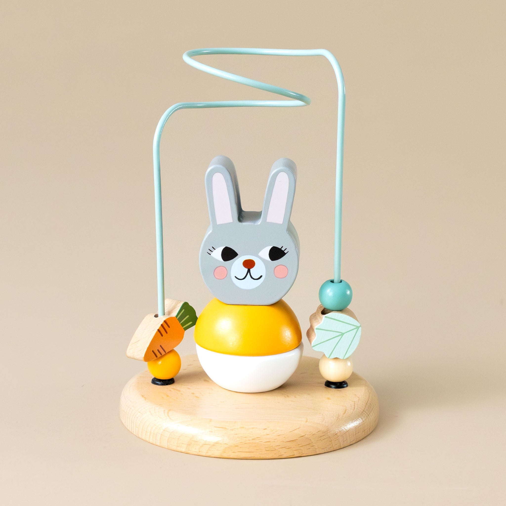 Wooden Bead-Y Activity Game | Rabbit