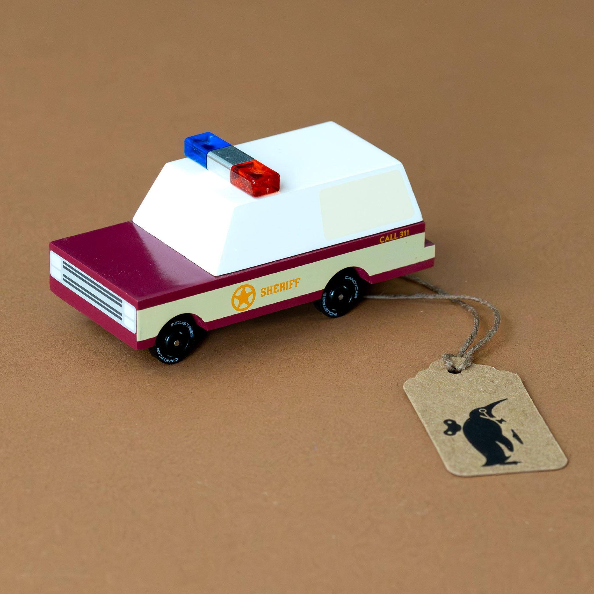 Wooden Candycar | Sheriff's Off Road Truck