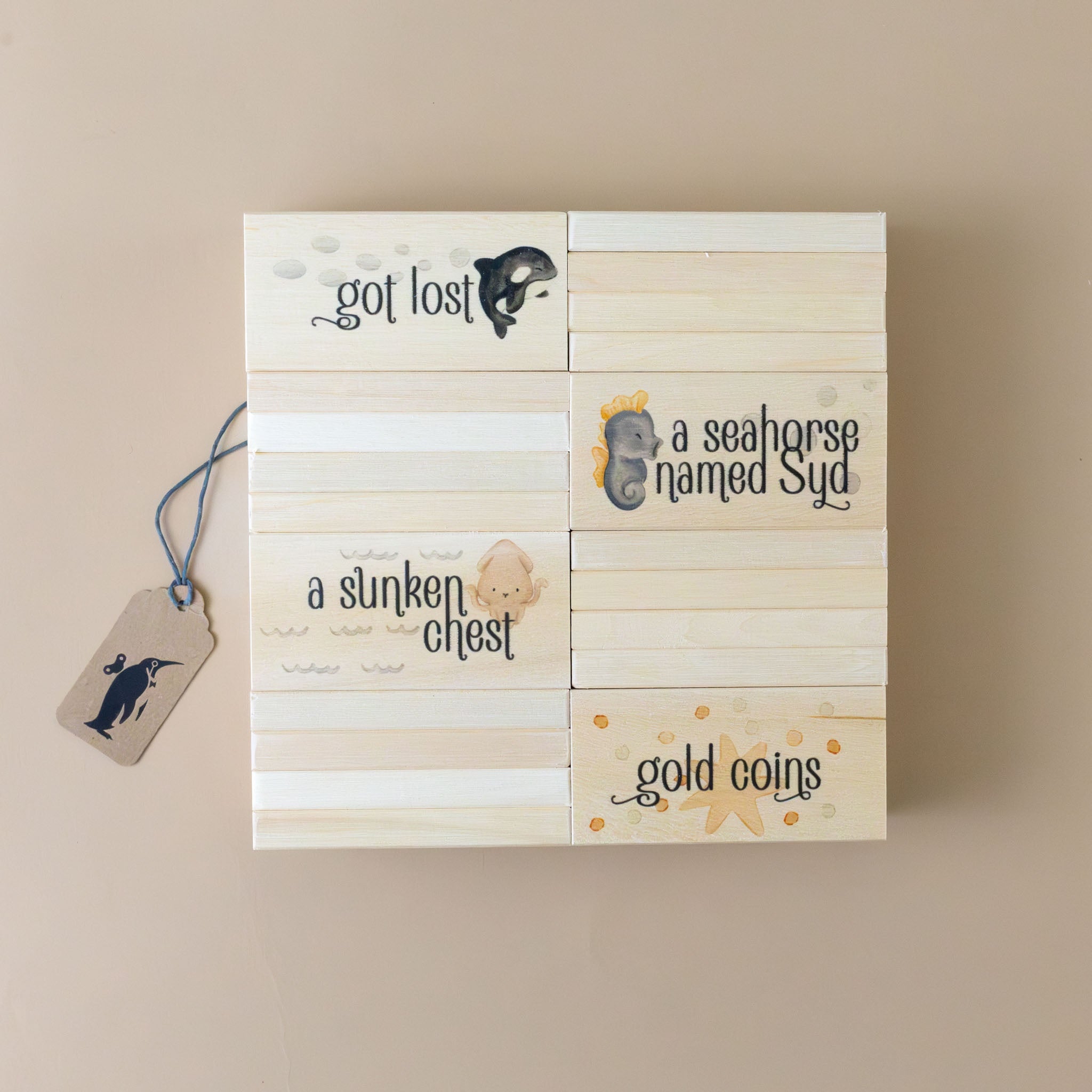 Wooden Chip Set | Ocean Tales