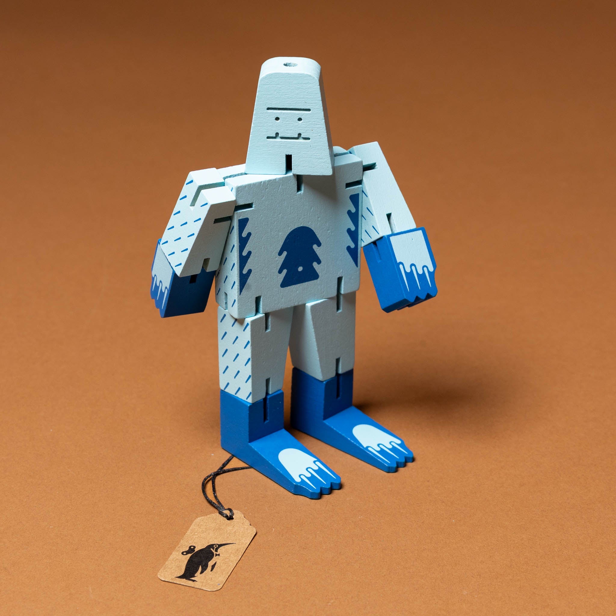 Wooden Cubebot | Yeti