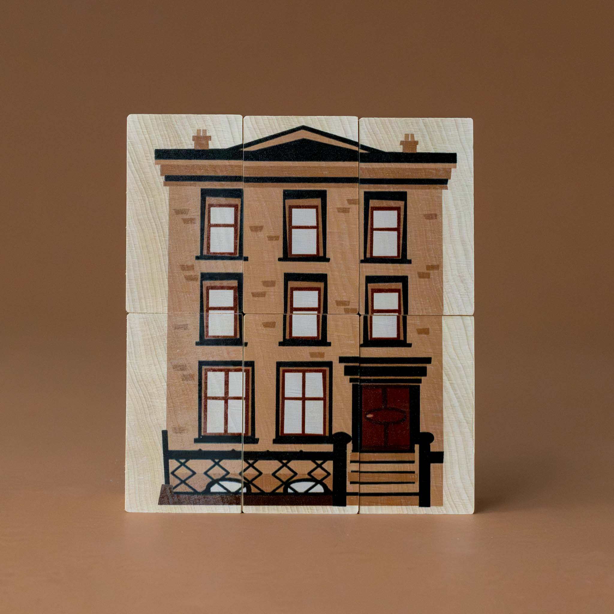 Wooden Environment Block Set | City