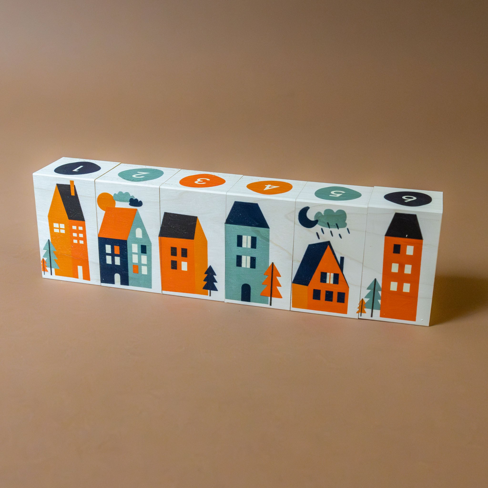 Wooden Environment Block Set | Neighborhood