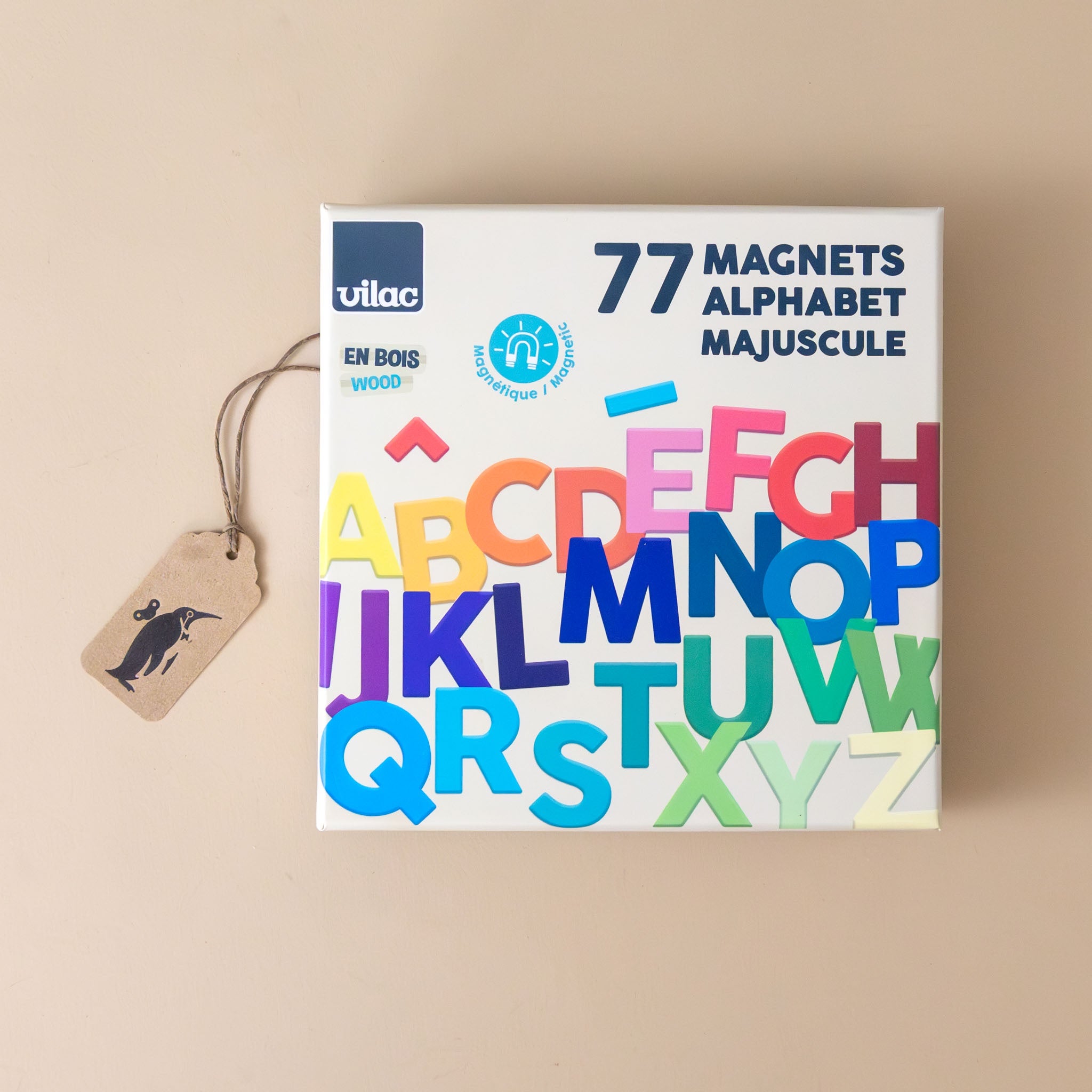 Wooden Magnet Set | Alphabet - Uppercase