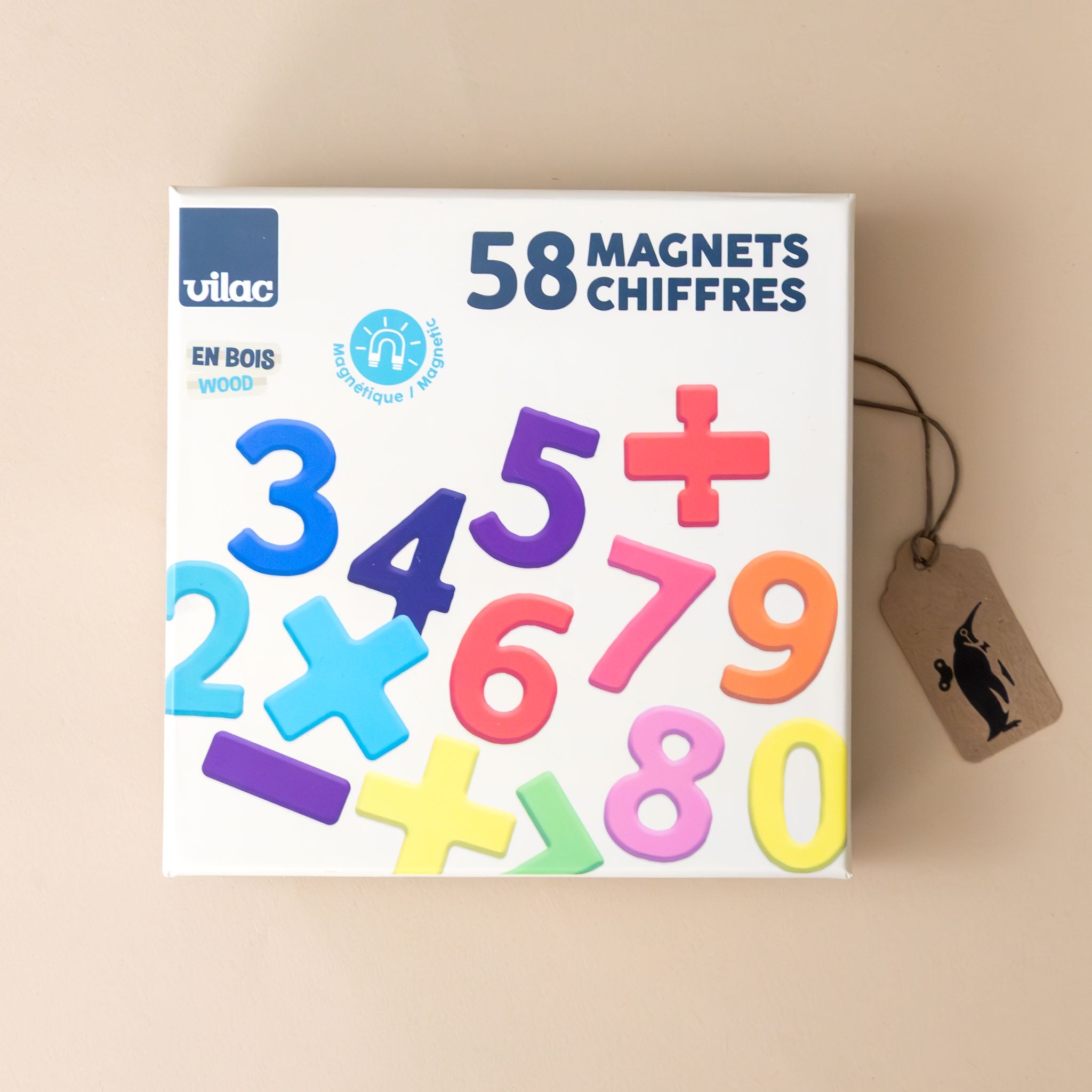Wooden Magnet Set | Numbers