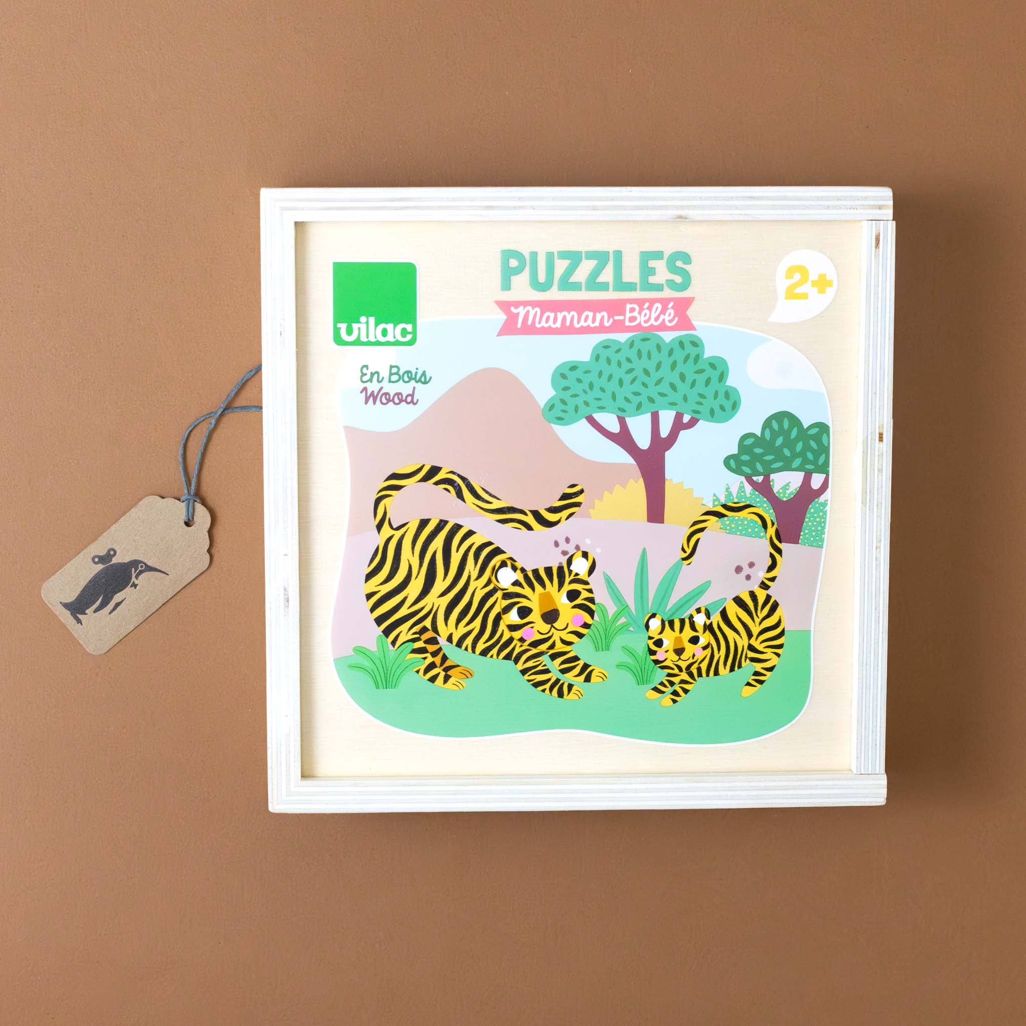 Wooden Mama and Me Puzzle Pairs