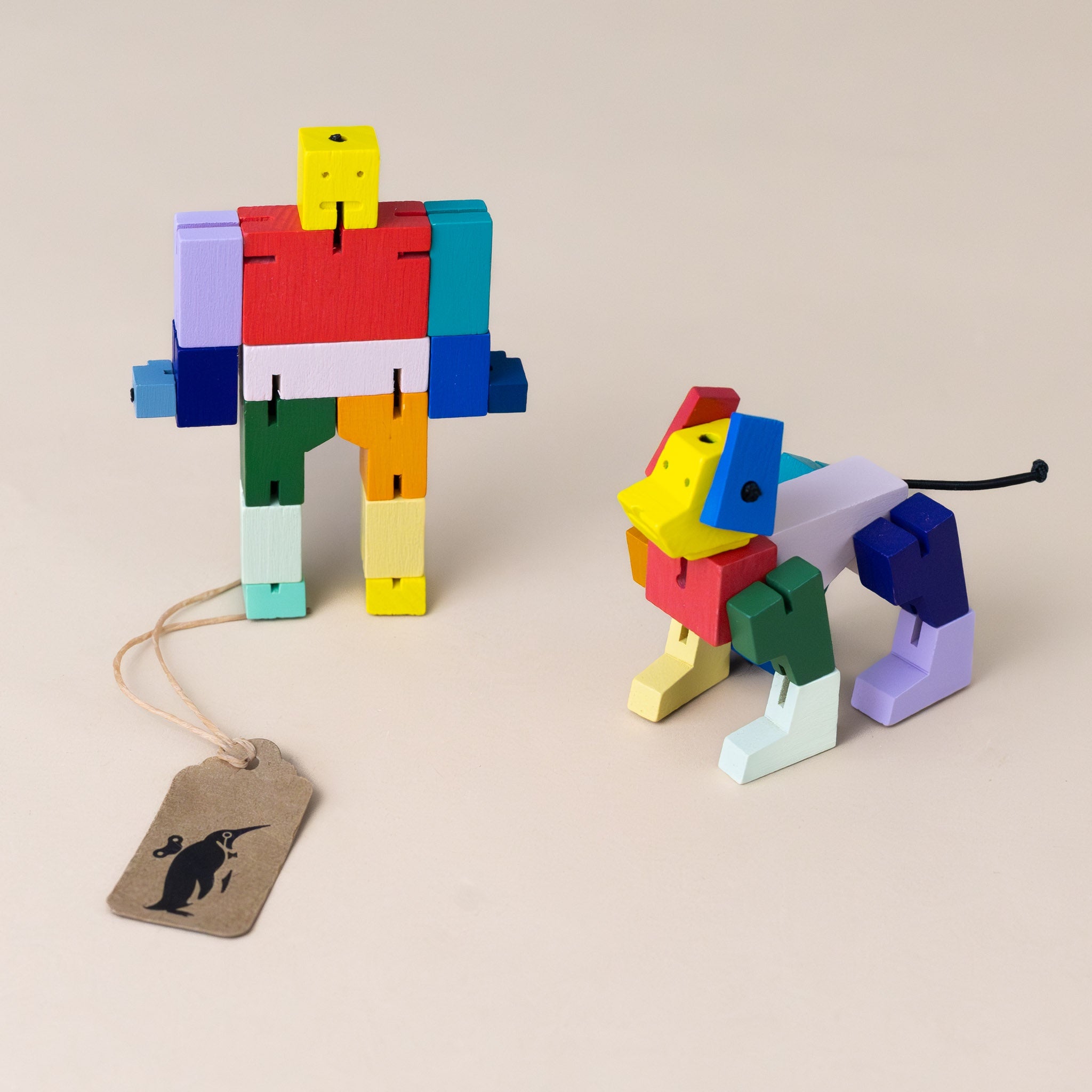 Wooden Micro Cubebot | Best Buddies Set