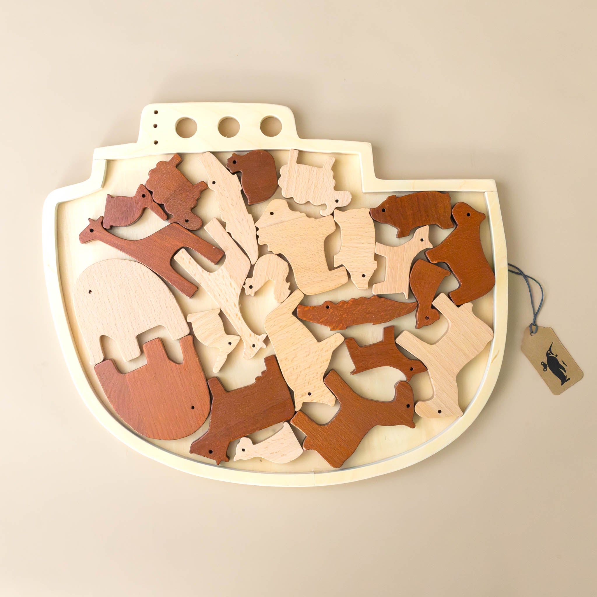 Wooden Noahs Ark Puzzle