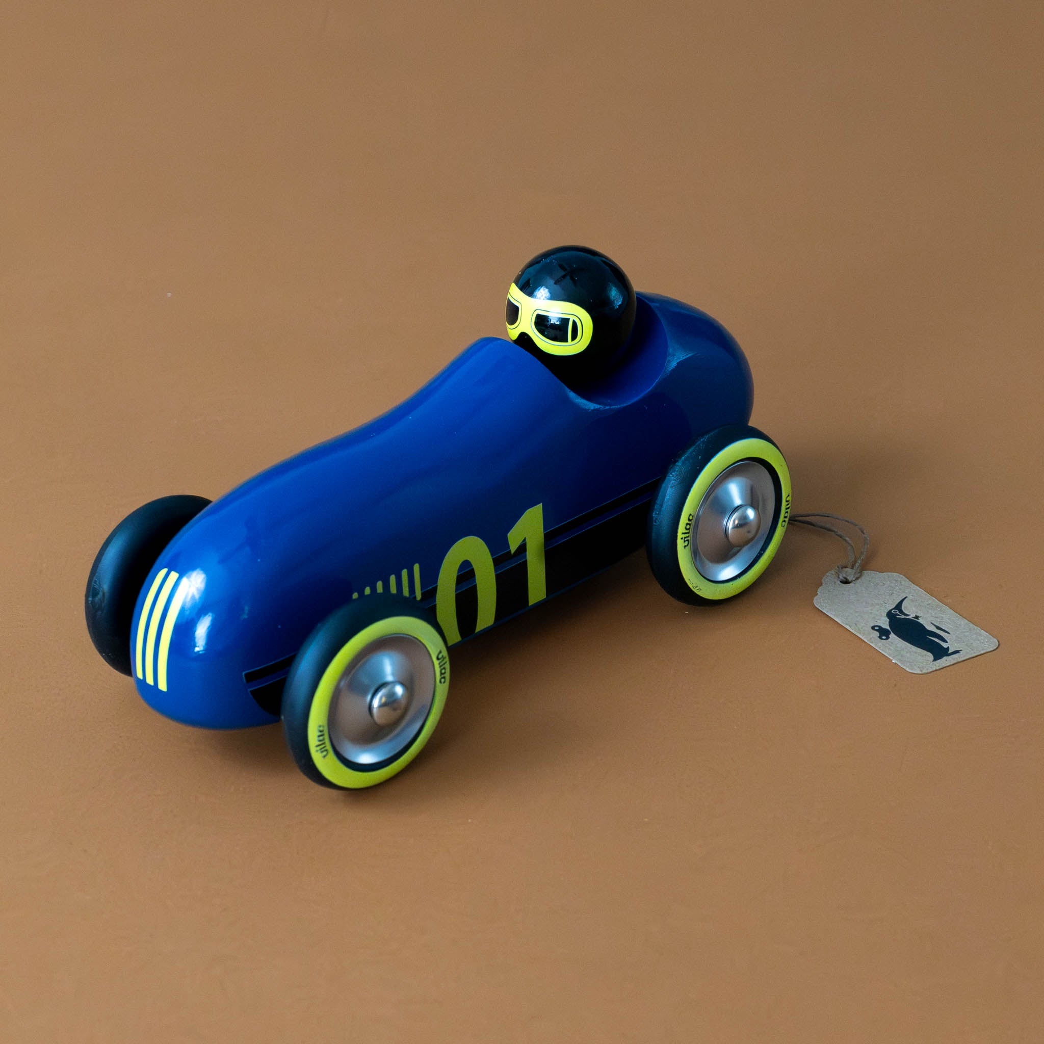Wooden Old Sport Compet' Car | Midnight Blue