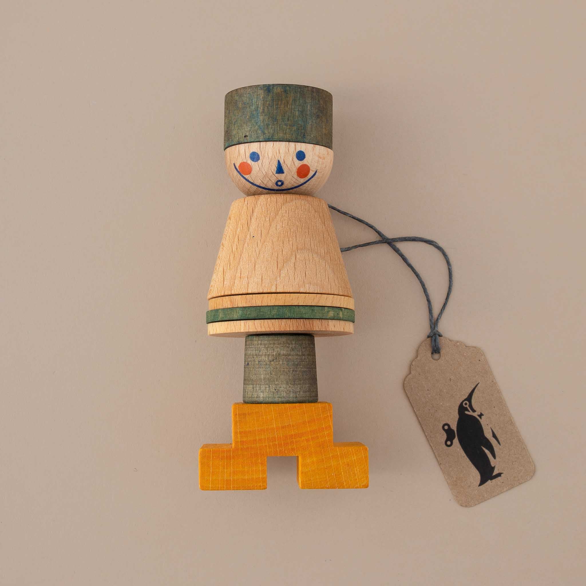 Wooden Stacking Stick Figure | No. 03