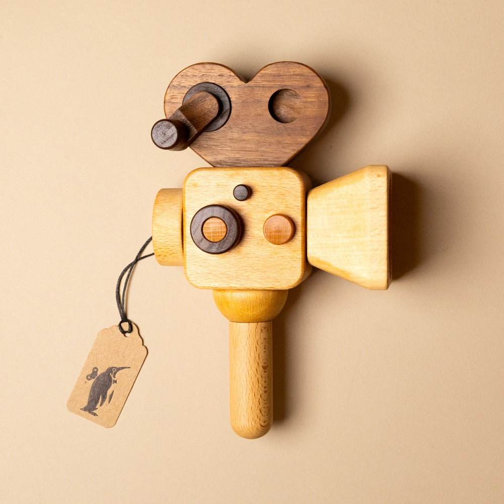 Wooden Super 16 Handheld Play Camera