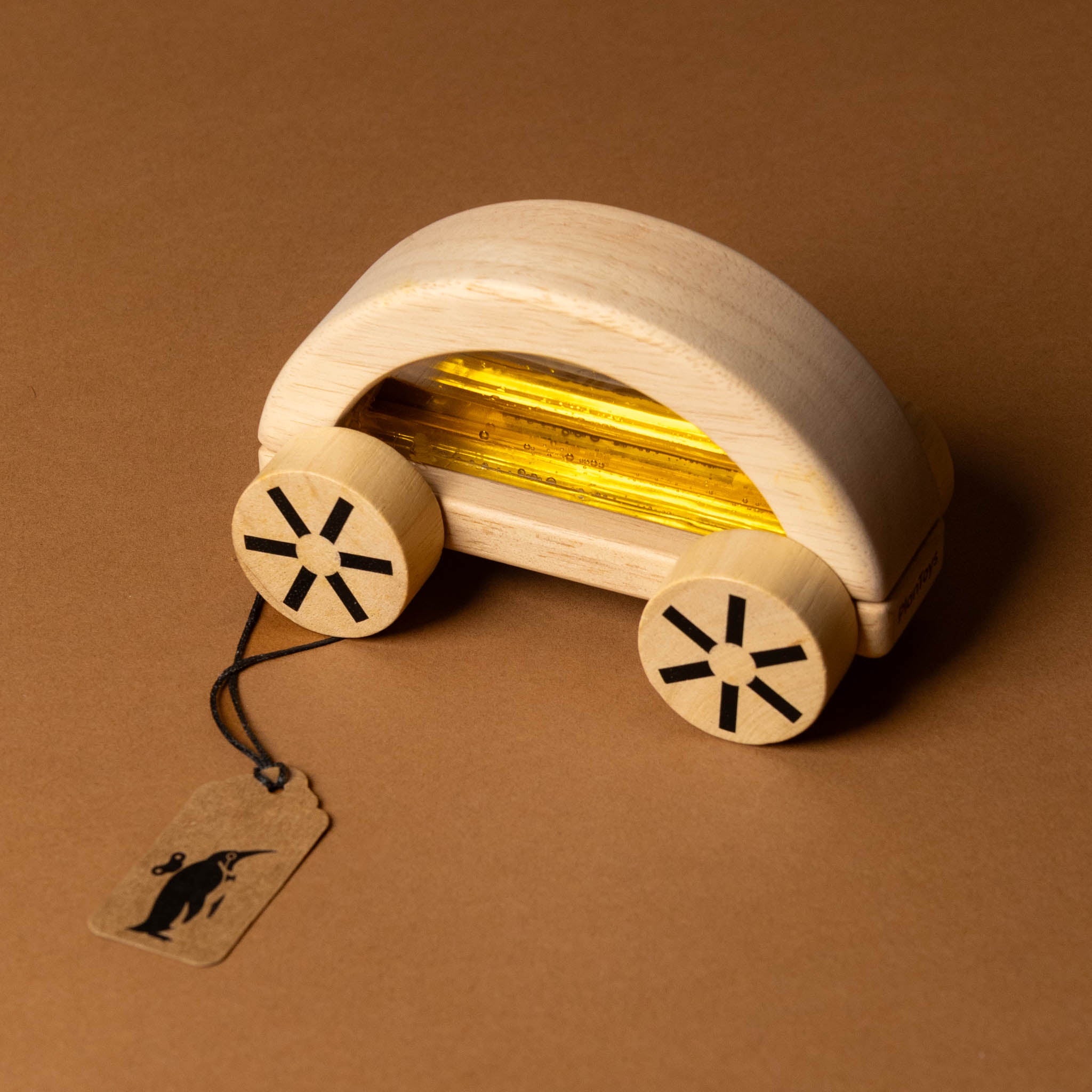 Wooden Wautomobile | Yellow
