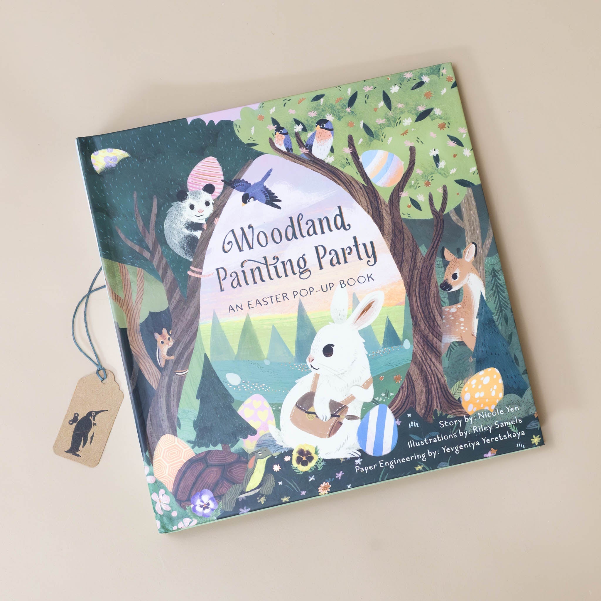 Woodland Painting Party Pop-Up Book