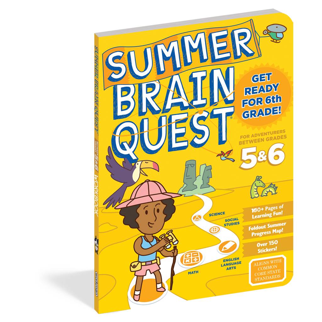 Summer Brain Quest Book: Grades 5 to 6