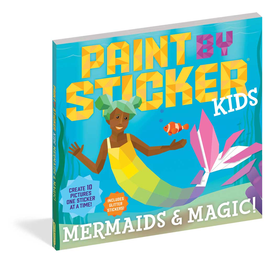 Workman Paint by Sticker Kids - Mermaids and Magic