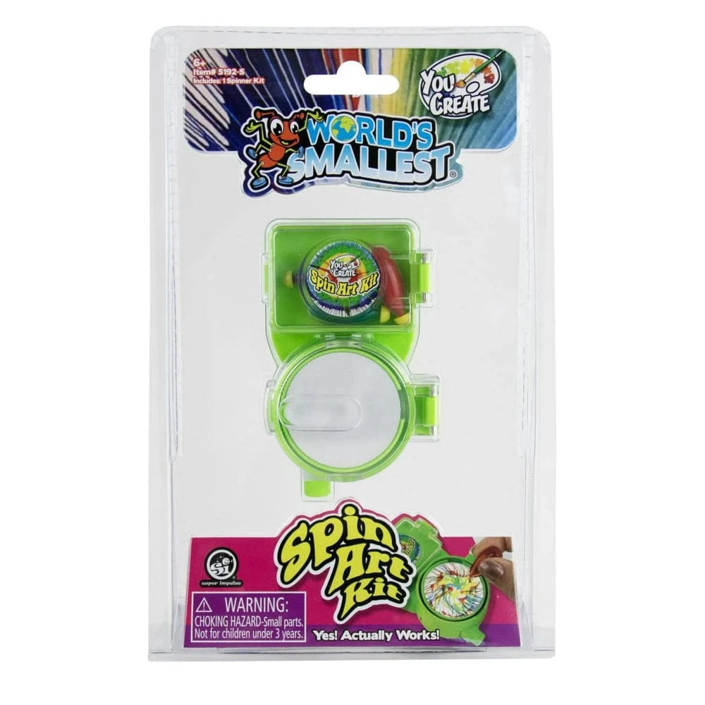 World's Smallest You Create Spin Art Kit