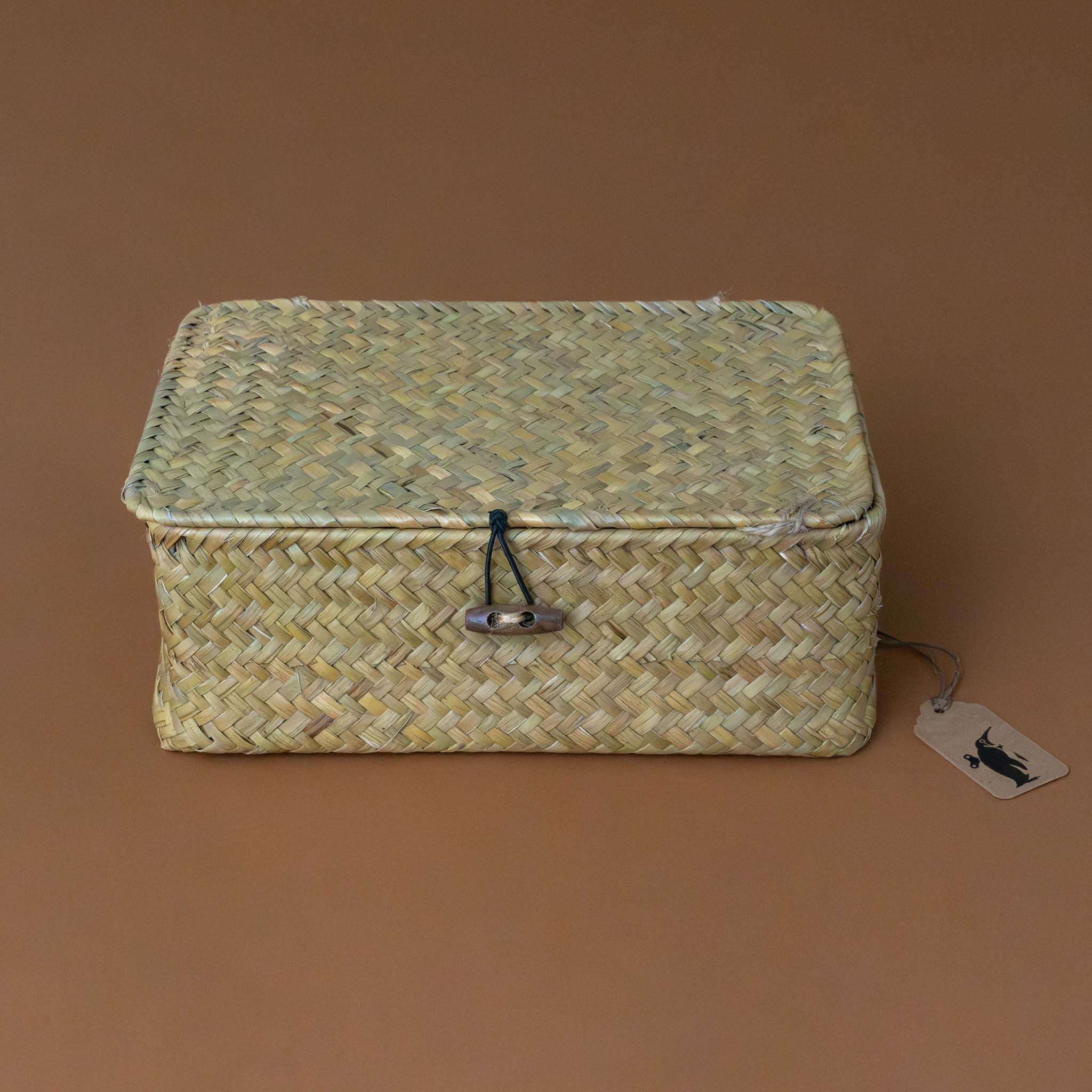 Woven Straw Storage Case