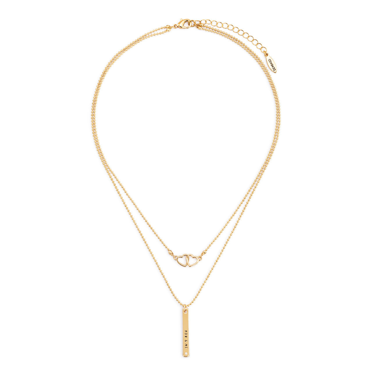 Winnie-the-Pooh You & Me Gold Layered Necklace