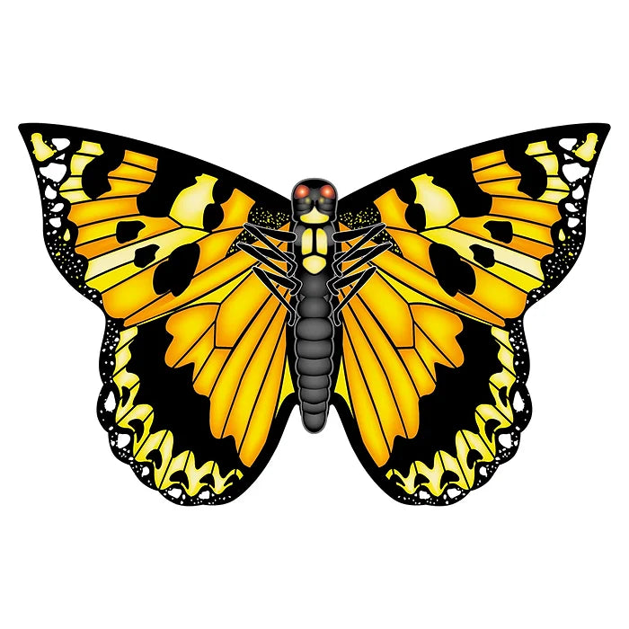 28 Inch "Luna / Yellow Butterfly" Kite with Line Included