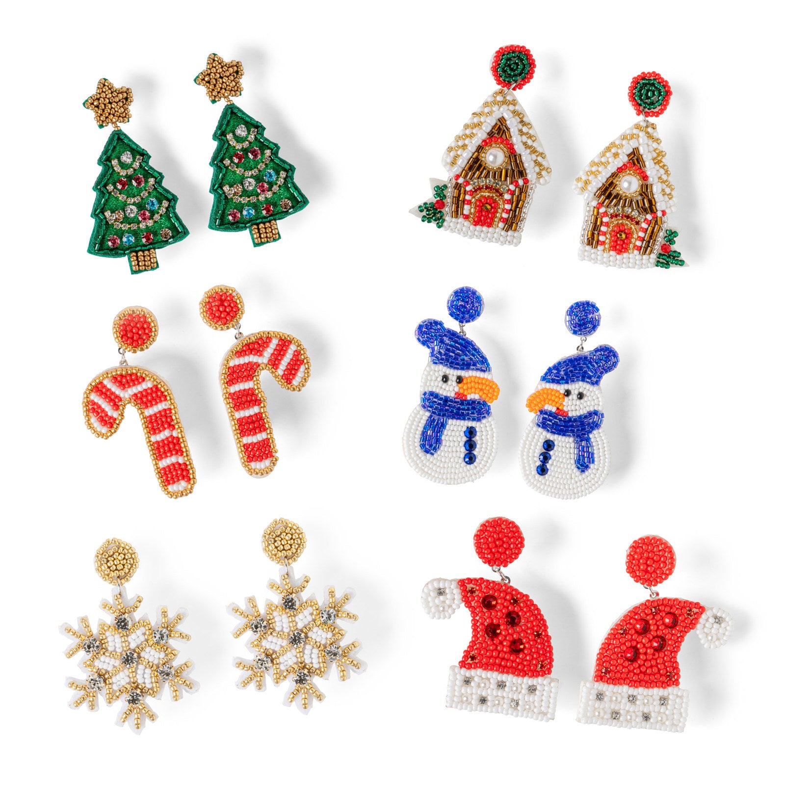 Soul Stacks® Holiday Spirit Beaded Earrings